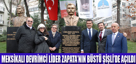 ZAPATANIN BÜSTÜ ŞİŞLİDE