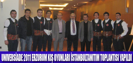 UNIVERSİADE 2011 İSTANBULDA TANITILDI