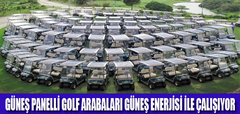 ÇEVRE DOSTU GOLF ARABALARI