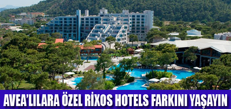 AVEALILARA RİXOS HOTELS FARKI