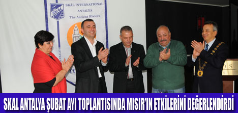 SKAL ANTALYA RİXOS LARESTE TOPLANDI