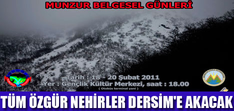 MUNZUR BELGESEL GÜNLERİ