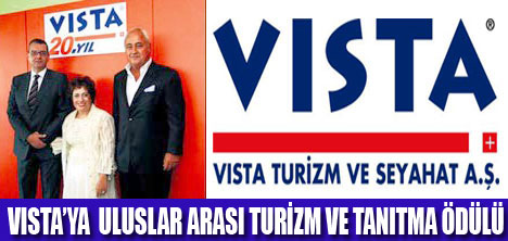 TÜTAPTAN VISTA TURİZME ÖDÜL