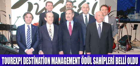 DESTİNATİON MANAGEMENT ÖDÜLÜ VERİLDİ