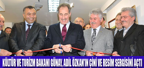 GÜNAY KÜTAHYA'DA RESİM SERGİSİ AÇTI