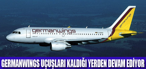 GERMANWINGS UÇUŞLARINA BAŞLIYOR