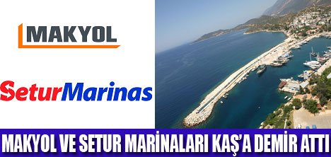 KAŞ MARİNADA GÜÇLER BİRLEŞTİ