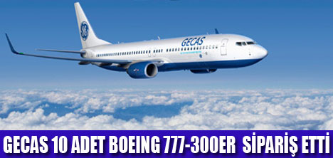 GECAS DEN 1O ADET BOEING SİPARİŞİ