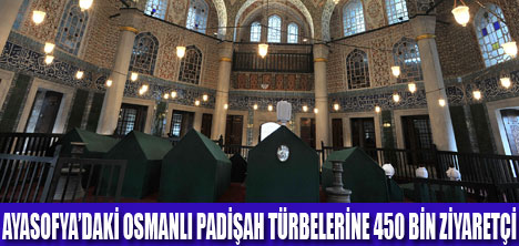 PADİŞAH TÜRBELERİNE YOĞUN İLGİ