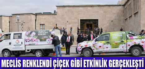 MECLİS ÇİÇEK AÇTI