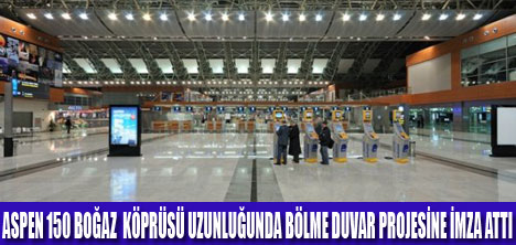 ASPEN PROJELERİNE DEVAM EDİYOR