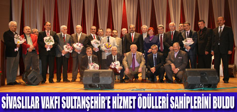 SULTANŞEHİR HİZMET ÖDÜLLERİ