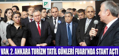 VAN, TATİL GÜNLERİ FUARINDA