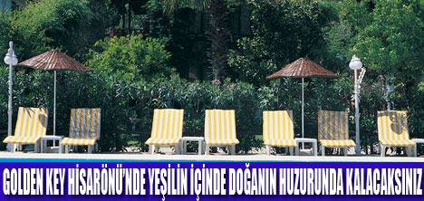 HUZUR İÇİN GOLDEN KEY HİSARÖNÜ