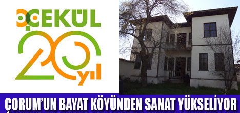 BAYAT ÇİFTLİĞİ SANAT MERKEZİ OLUYOR