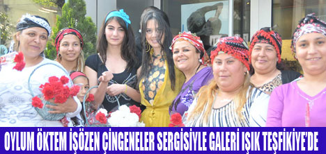 ÇİNGENELER SERGİSİ GALERİ IŞIKDA