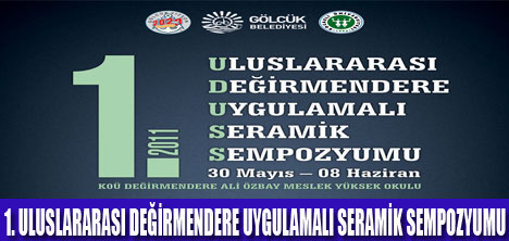 DEĞİRMENDEREDE SERAMİK SEMPOZYUMU