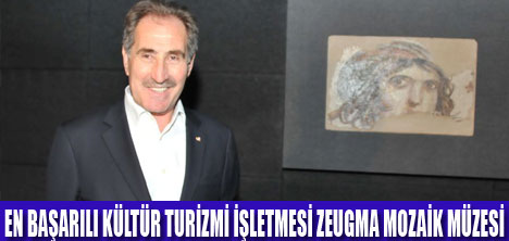 ZEUGMA MOZAİK MÜZESİNE ÖDÜL