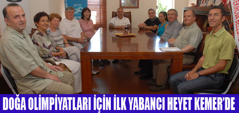 DOĞA OLİMPİYATLARI HEYETİ KEMERDE