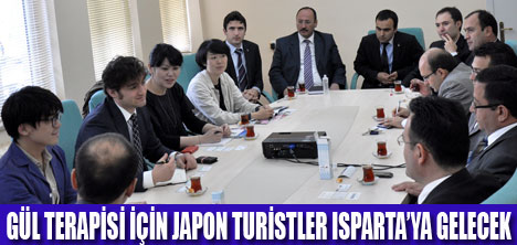 GÜLDE 40 BİN JAPON TURİST POTANSİYELİ