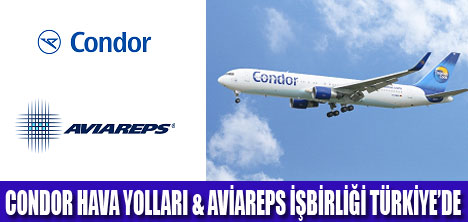 CONDOR TÜRKİYEDE AVİAREPSİ SEÇTİ