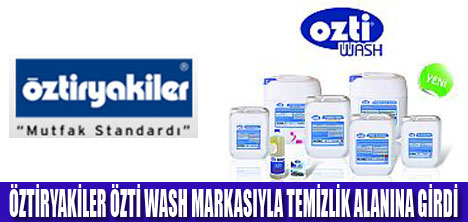 ÖZTİ WASH  PİYASAYA GİRDİ