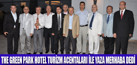 THE GREEN PARK YAZA MERHABA DEDİ