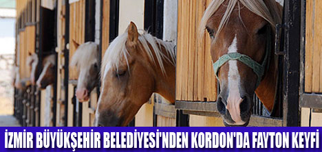 İZMİR KORDON'DA FAYTON KEYFİ