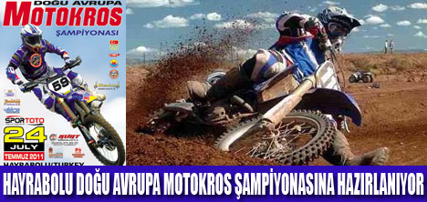 HAYRABOLU'DA MOTOKROS ŞAMPİYONASI