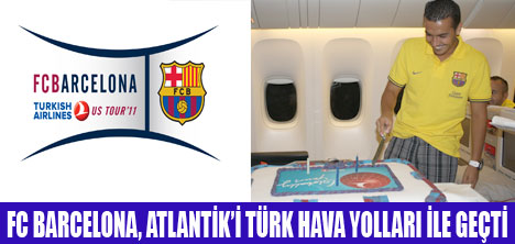 FC BARCELONA, THY İLE UÇUYOR