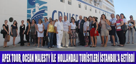 OCEAN MAJESTY  KARAKÖYE DEMİRLEDİ