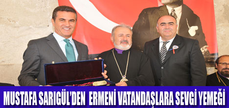 ERMENİ CEMAATİNDEN SARIGÜLE ÖDÜL