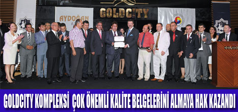 HİSARCIKLIOĞLU GOLDCITYİ TAÇLANDIRDI