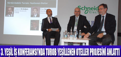 TUROB 3. YEŞİL İŞ KONFERANSINA KATILDI