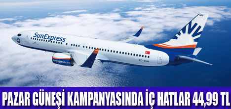 SUNEXPRESSTE SONBAHAR DA GÜNEŞLİ