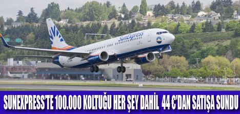 SUNEXPRESS 100 BİLET 44 