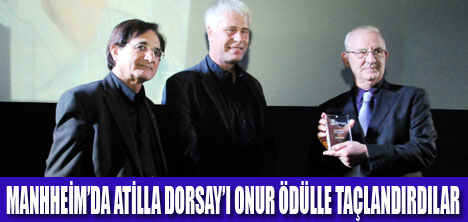 MANHHEİMDA ATİLLA DORSAYA ÖDÜL