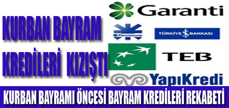 KURBAN BAYRAMI BANKA KREDİLERİ