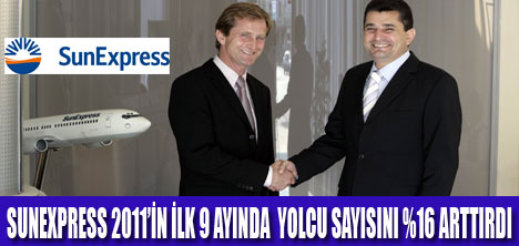 SUNEXPRESS GELİRİNİ  %33 ARTTIRDI