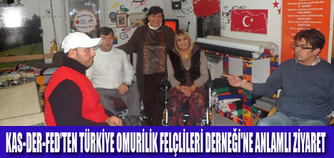 KAS-DER-FEDTEN TOFDA ANLAMLI ZİYARET