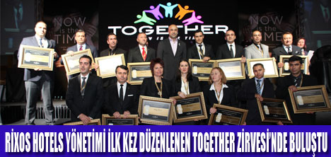 RİXOS  TOGETHER ÖDÜLLERİ VERİLDİ