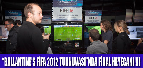 BALLANTINES İLE FİFA 2012 TURNUVASINA