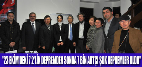 JAPON BİLİM ADAMLARI VAN'DA