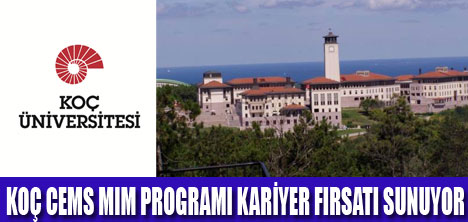 KOÇ ÜNİVERSİTESİNDE KARİYER FIRSATI