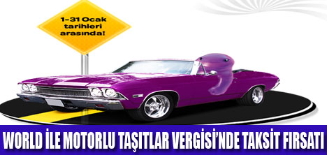 MOTORLU TAŞITLAR VERGİSİ TAKSİT TAKSİT