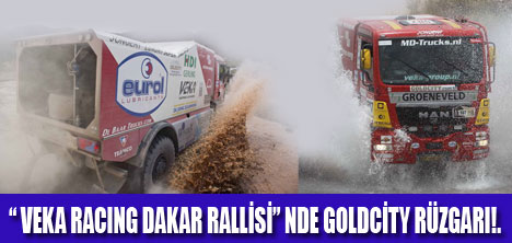 GOLDCİTY  VEKA RACING DAKAR'A SPONSOR