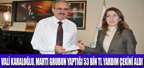 MARTI GRUBUNDAN VANA NAKDİ YARDIM