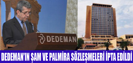 DEDEMANDAN SURİYE AÇIKLAMASI