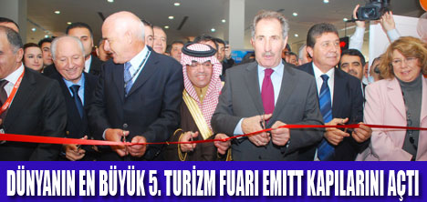 EMITT TURİZM  FUARI AÇILDI