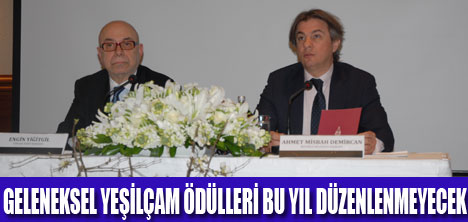 YEŞİLÇAM ÖDÜLLERİ DONDURULDU